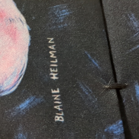 Vintage RALPH MARLIN* "PIG" necktie. - Picture 6 of 8